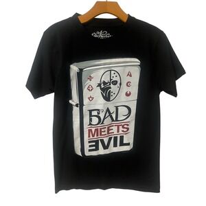 RARE!! Bad Meets Evil-Put Your Lighters Up-ElectricCircus T-Shirt Eminem -S -New